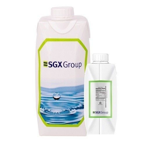 AGUA EN BRICK 50CL - ADHESIVO 2 CARA TODO COLOR