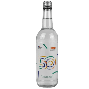 BOTELLA AGUA GAS CRISTAL PREMIUM 33CL - ETIQUETA PLÁSTICO TODO COLOR