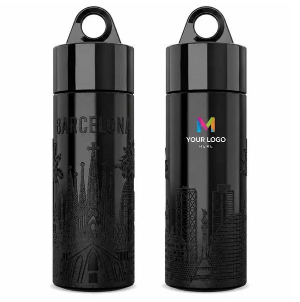 BOTELLA AGUA CITY BARCELONA 50CL - IMPRESIÓN DIRECTA TODO COLOR