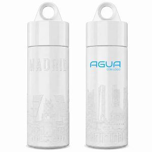tbc130-mad-0bl BOTELLA AGUA CITY MADRID 50CL - IMPRESIÓN DIRECTA 1 COLOR